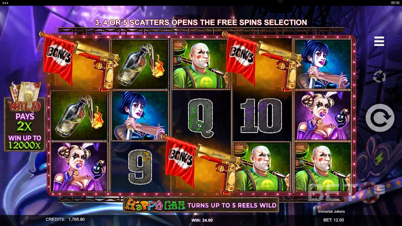 Revisión de Immortal Jokers por BETO Slots