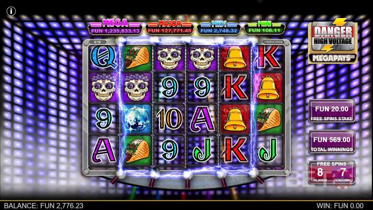 Danger High Voltage Megapays Juego Gratis