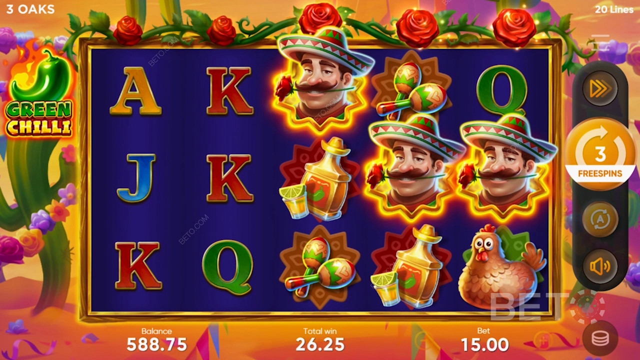 Green Chilli Juego Gratis