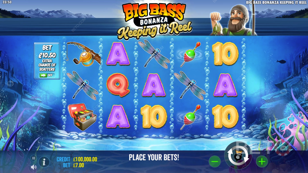 Tema y diseño: Aventura de pesca