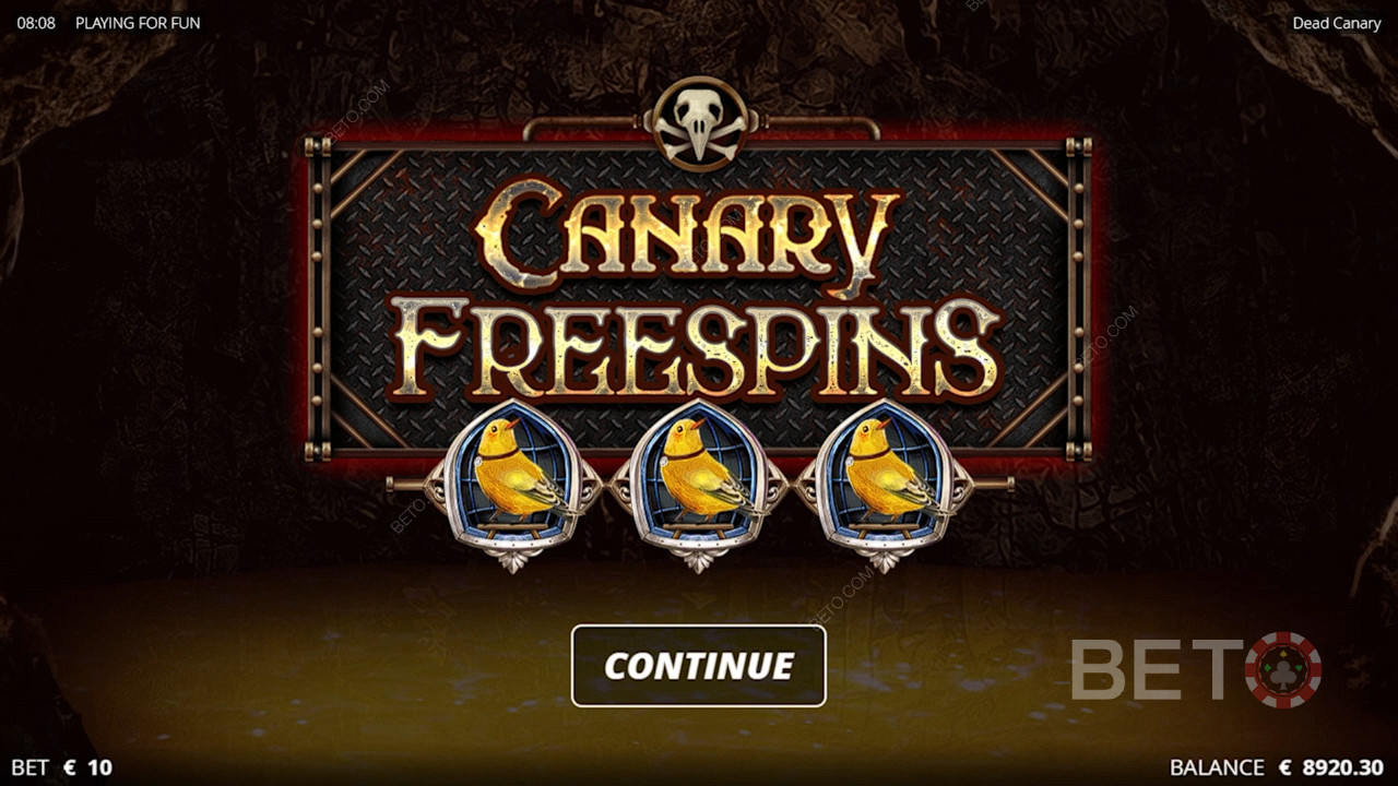 Canary Free Spins es fácilmente la característica más potente de este juego de casino