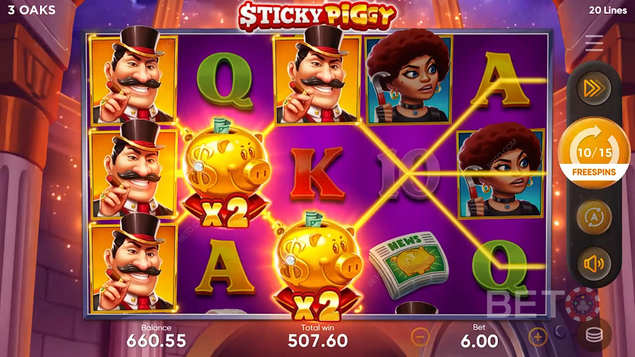 Sticky Piggy Juego Gratis