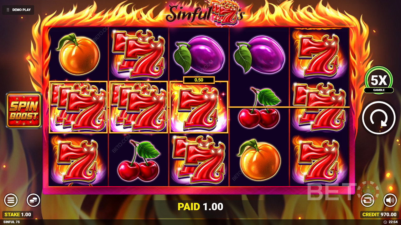 Sinful 7s Juego Gratis