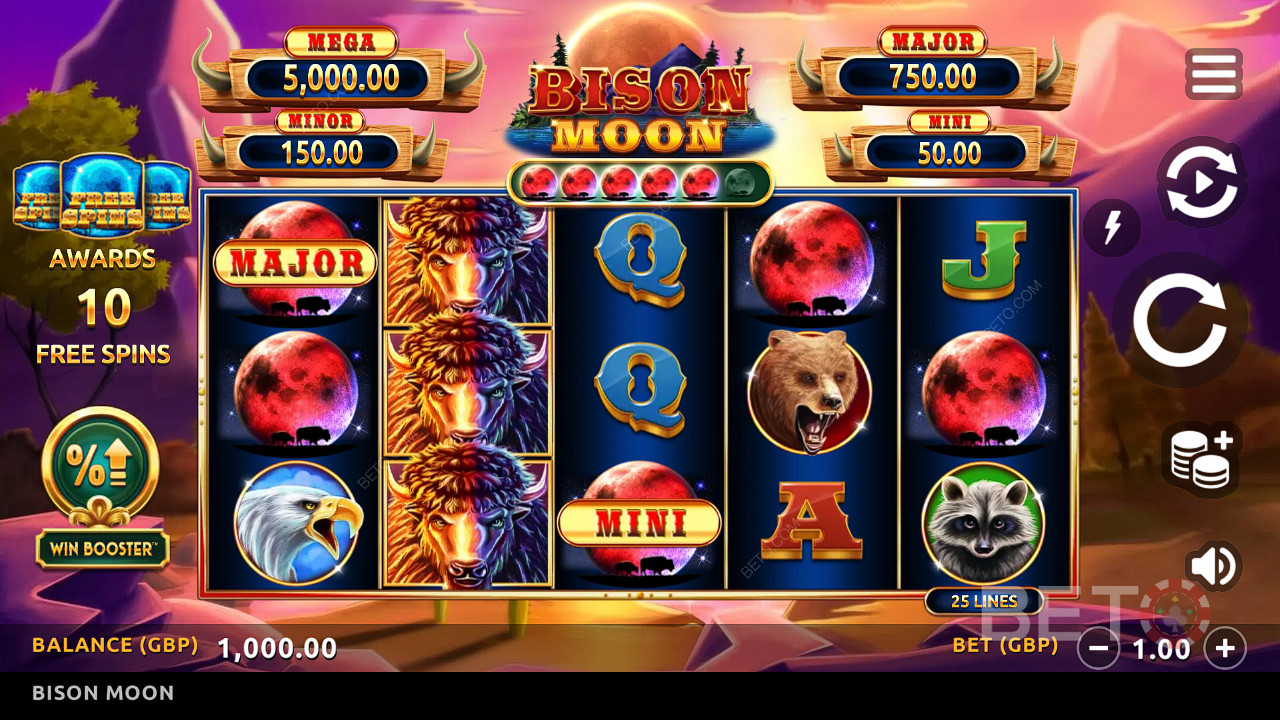 Bison Moon Juego Gratis