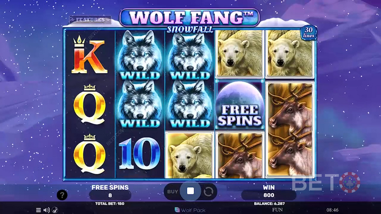 Wolf Fang Snowfall Juego Gratis