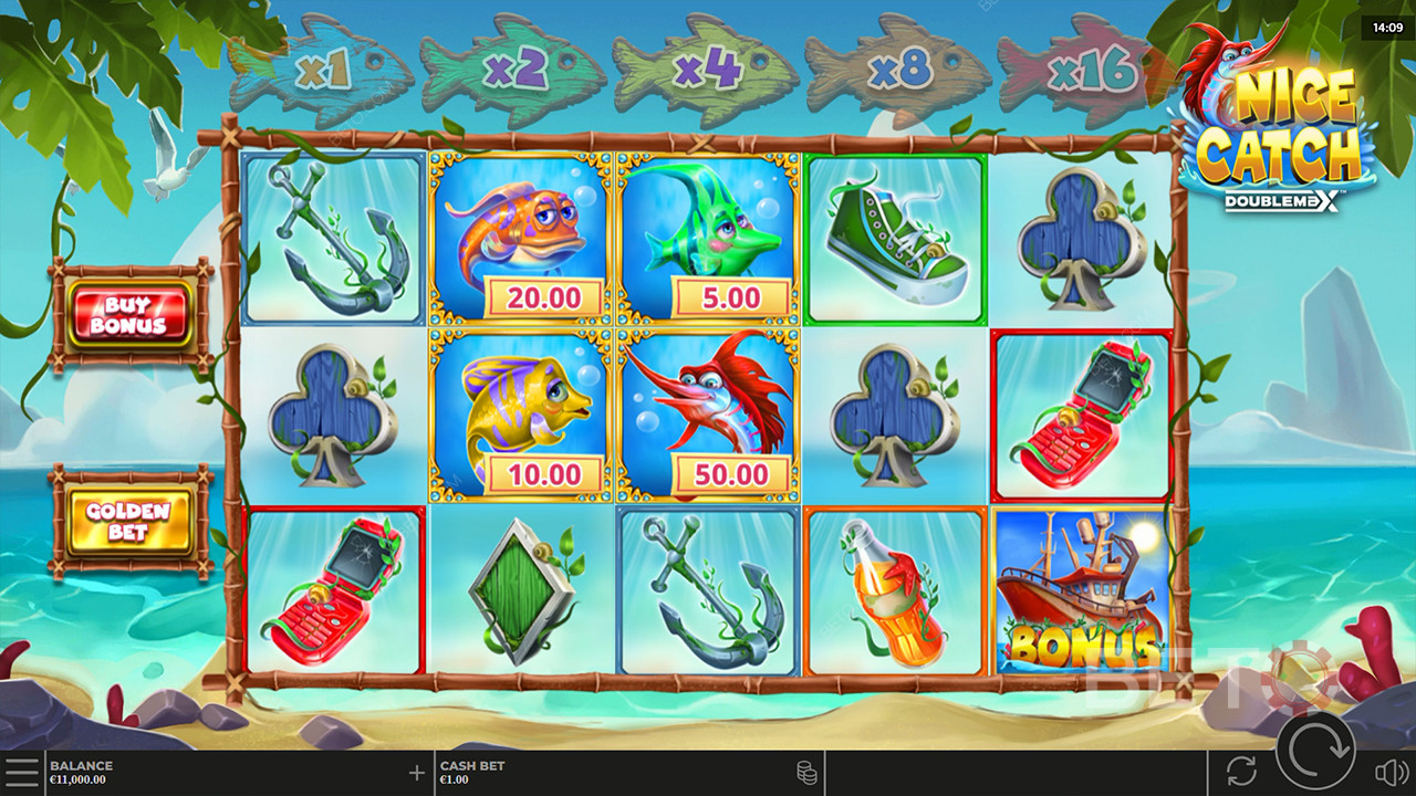 Nice Catch DoubleMax Reseña de BETO Slots