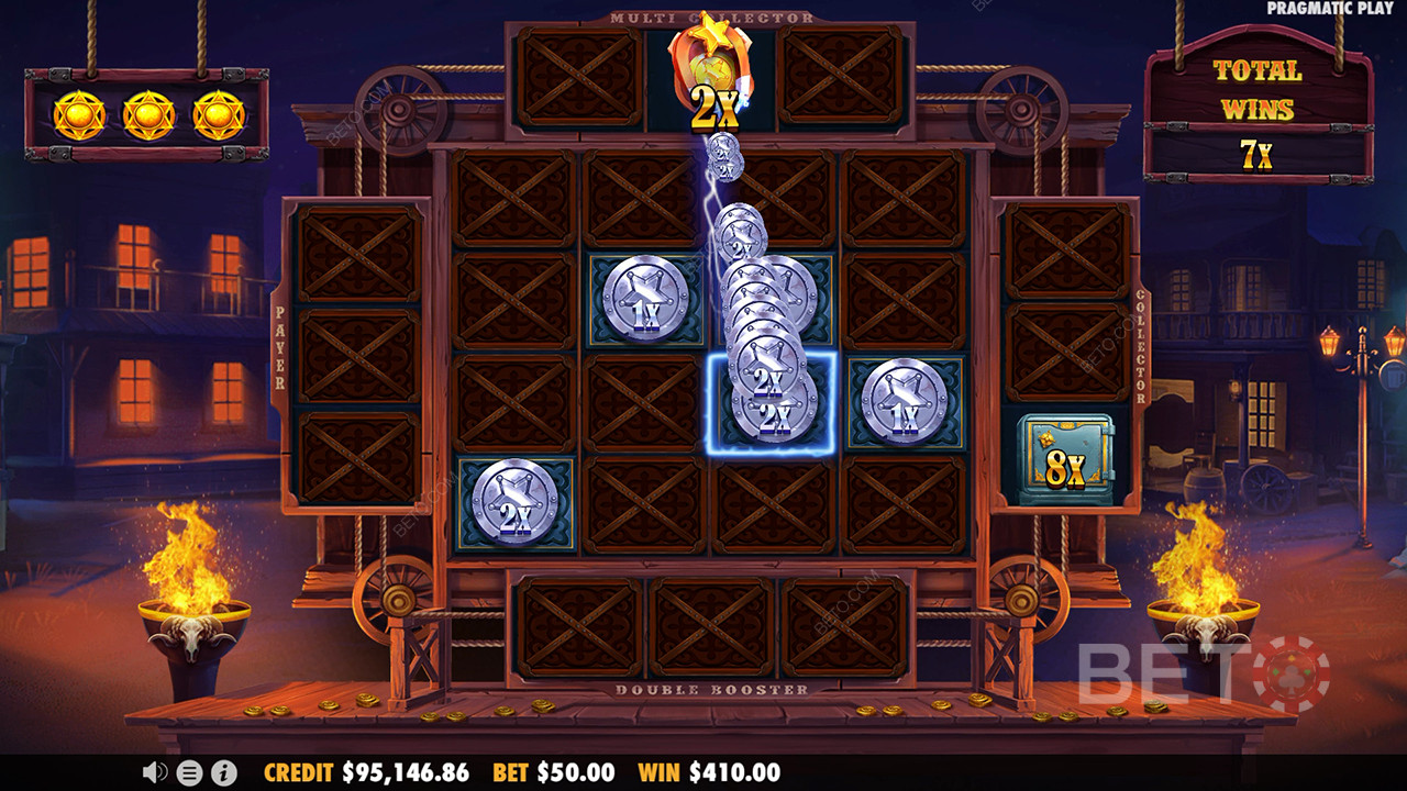 Explicación de las bonificaciones en Cowboy Coins de Pragmatic Play
