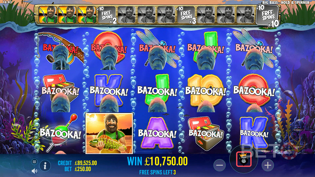 Big Bass Bonanza Hold and Spinner Juego Gratis