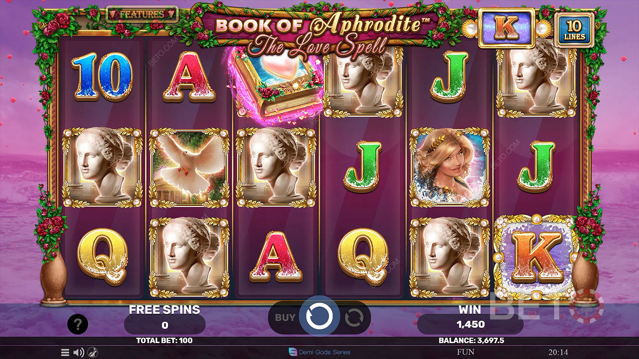 Book Of Aphrodite - The Love Spell Juego Gratis