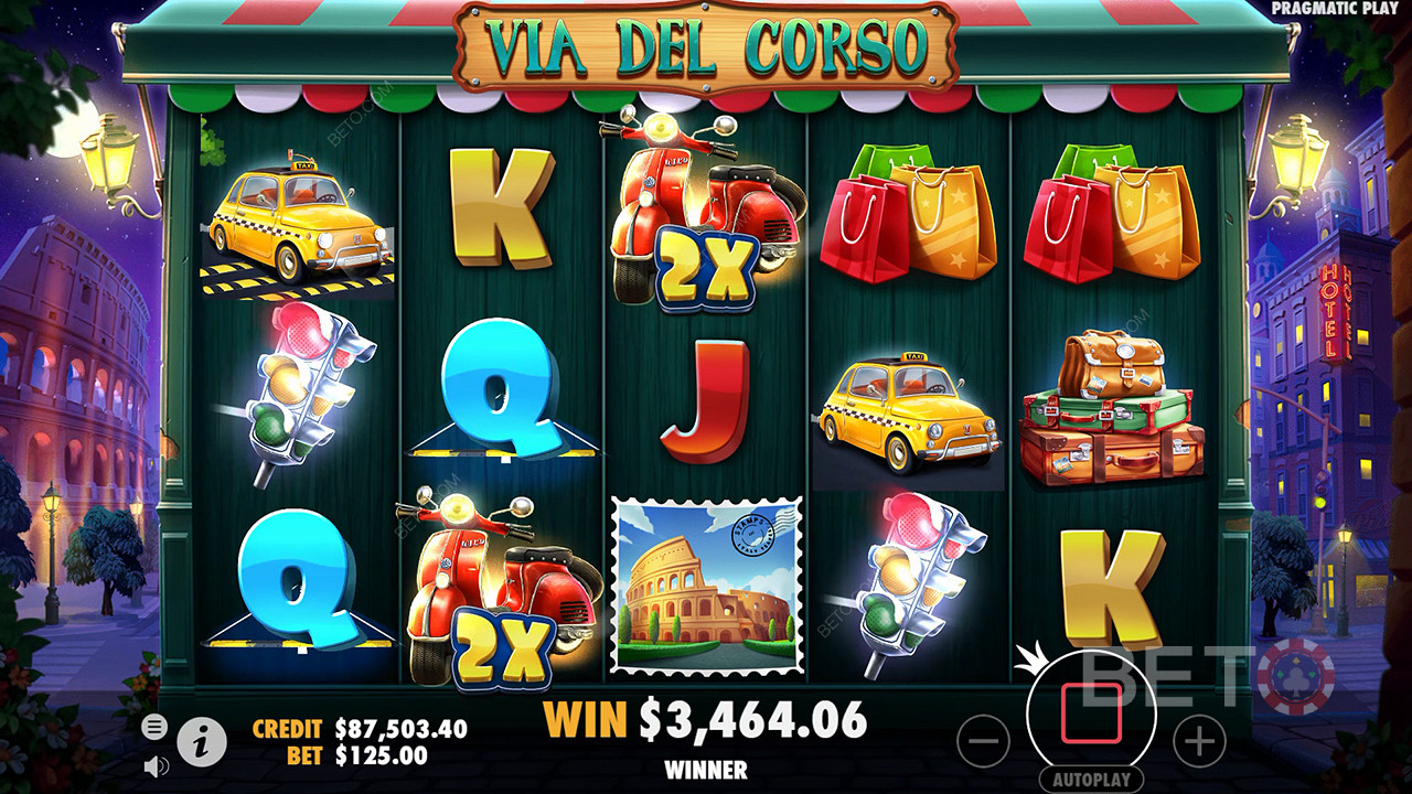 Revisión de Via Del Corso por BETO Slots