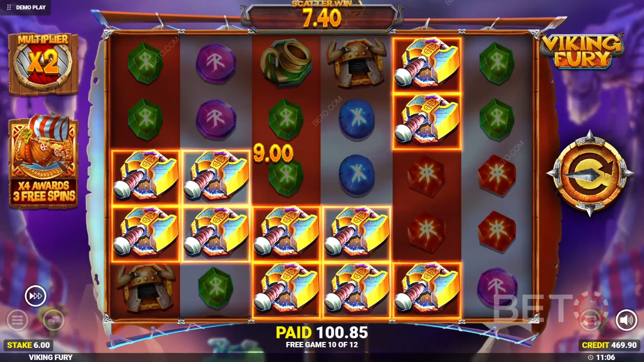 ¡Gana 10.000 veces tu apuesta en la tragaperras Viking Fury de Spinfinity!