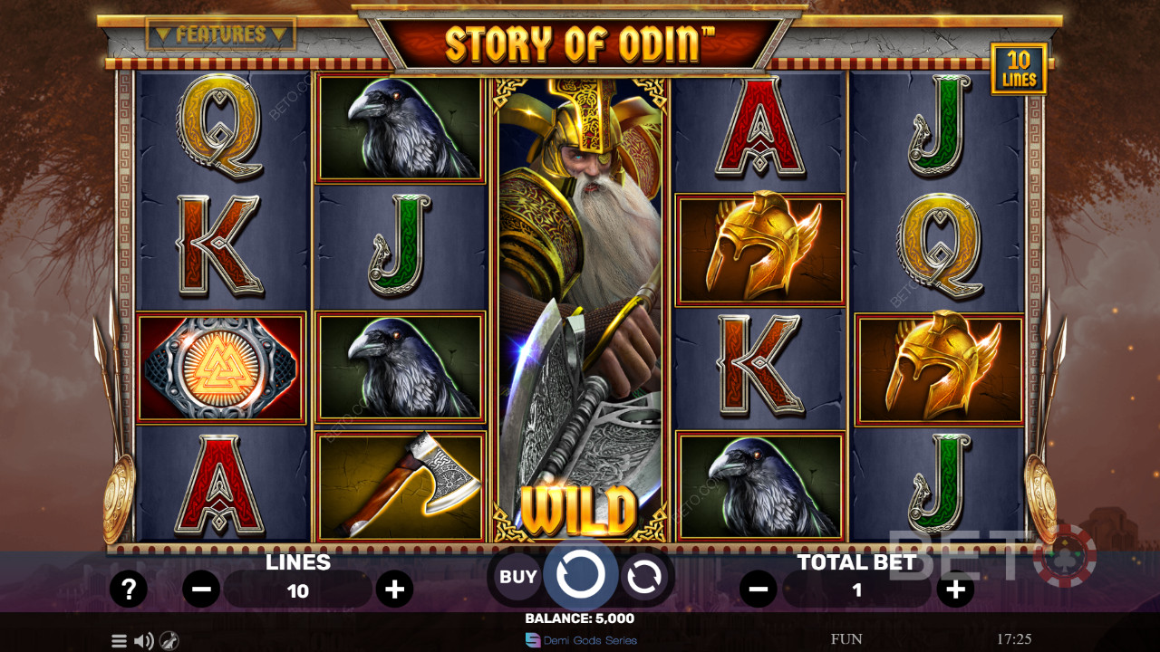 Reseña de Story Of Odin de BETO Slots