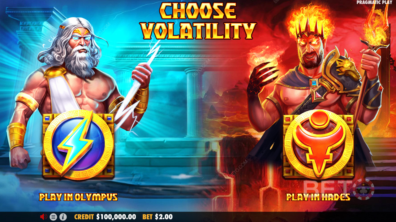 Zeus vs Hades - Dioses de la Guerra Reseña de BETO Slots
