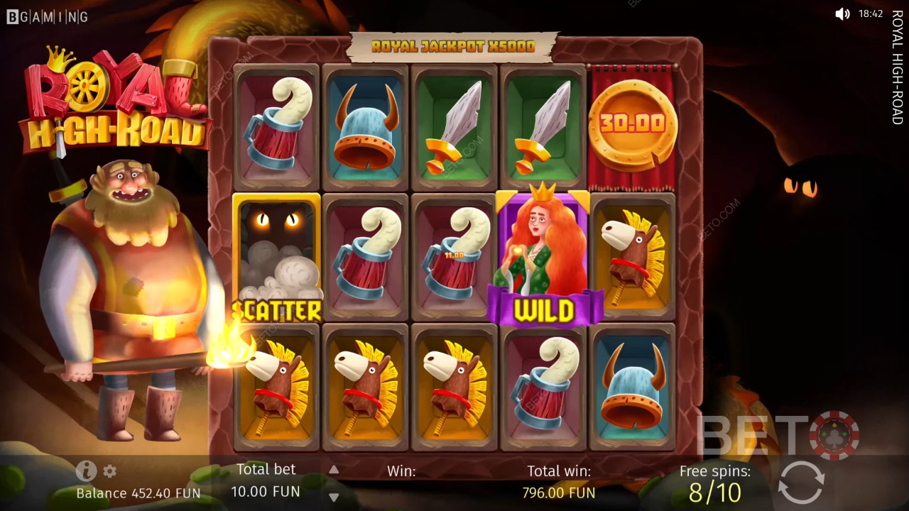Reseña de Royal High-Road de BETO Slots
