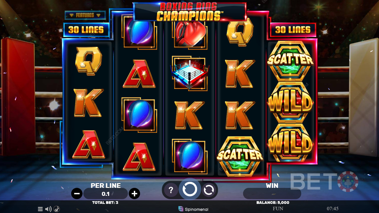 Crítica de Boxing Ring Champions de BETO Slots