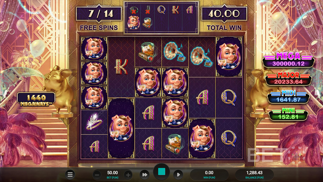 El Gran Pigsby Megapays Revisión por BETO Slots