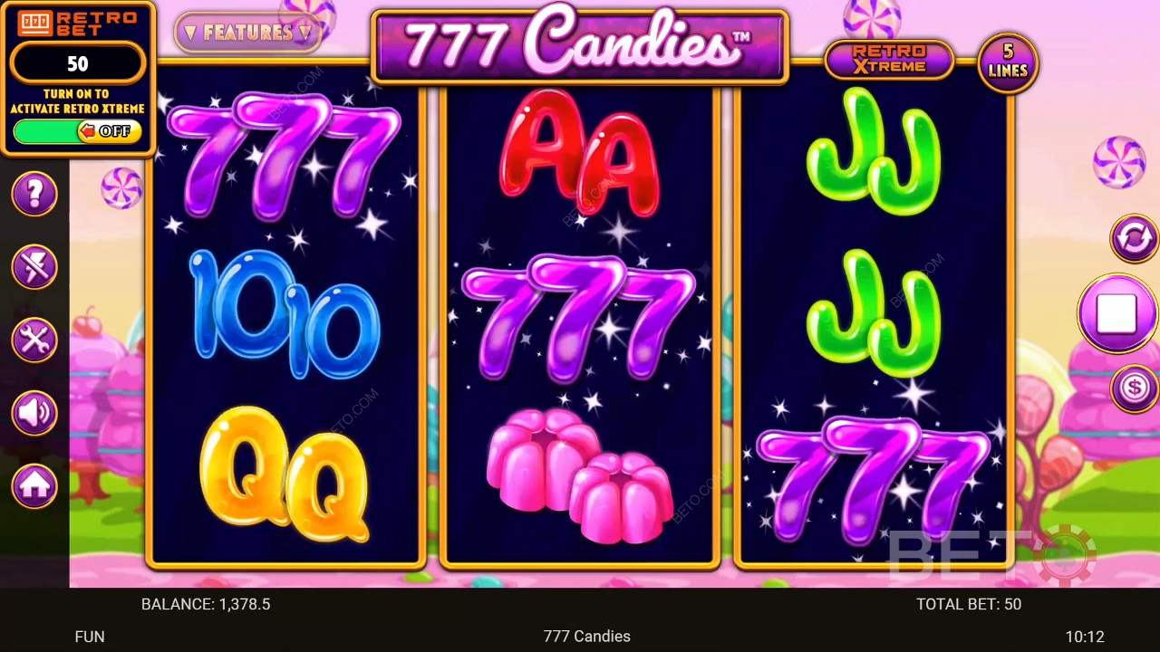 777 Candies Juego Gratis