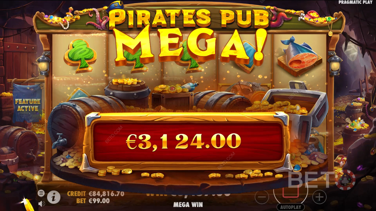 ¡Gana 5.000 veces tu apuesta en la Video Tragaperras Pirates Pub!