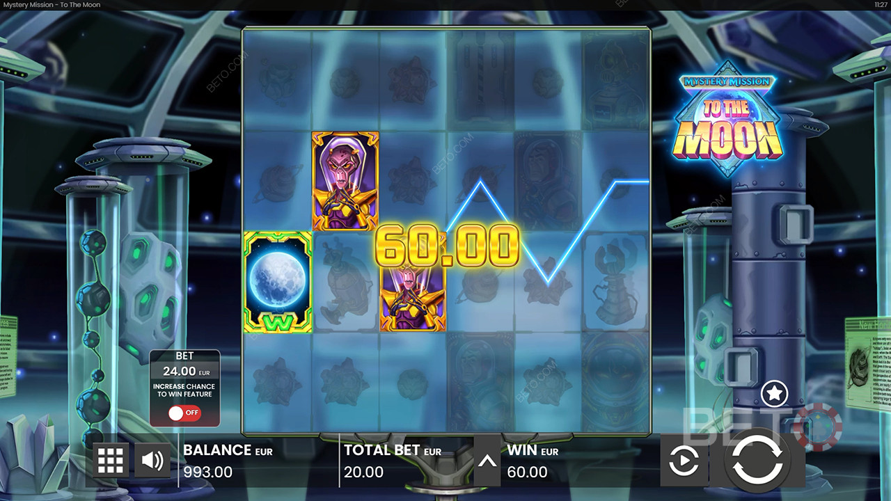¡Gana 10.000 veces tu apuesta en la Video Tragaperras Mystery Mission to the Moon!