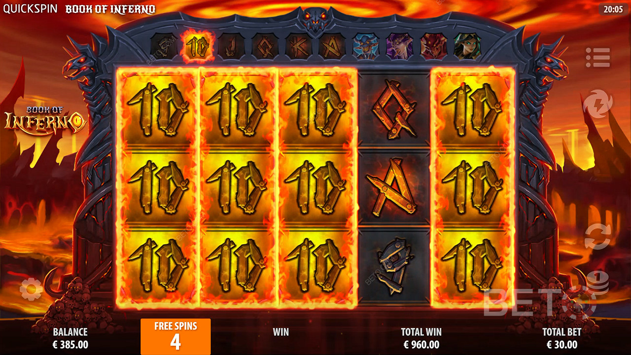 Reseña de Book of Inferno de BETO Slots