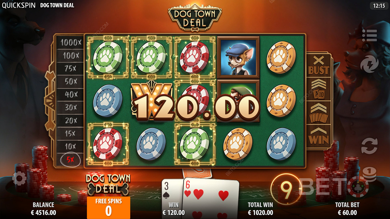 Reseña sobre Dog Town de BETO Slots