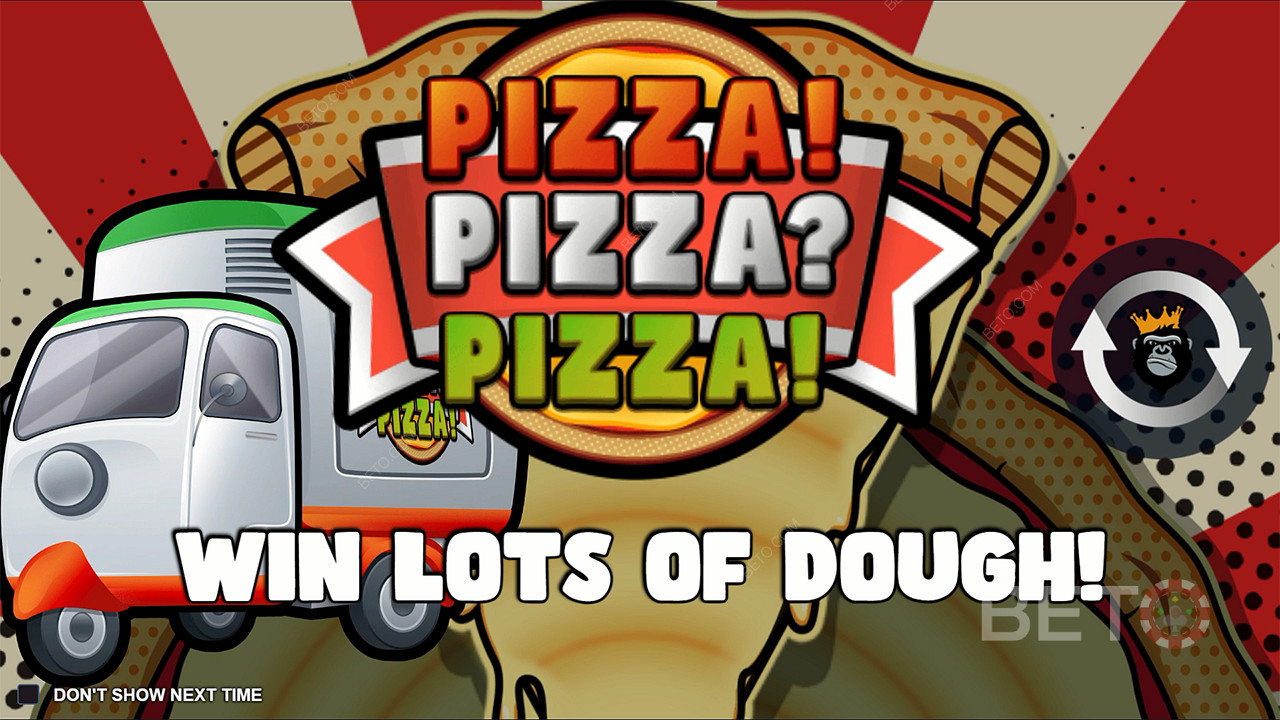 Consigue una ganancia máxima de más de 7.000 veces tu apuesta en el concurso ¡Pizza! Pizza? ¡Pizza!