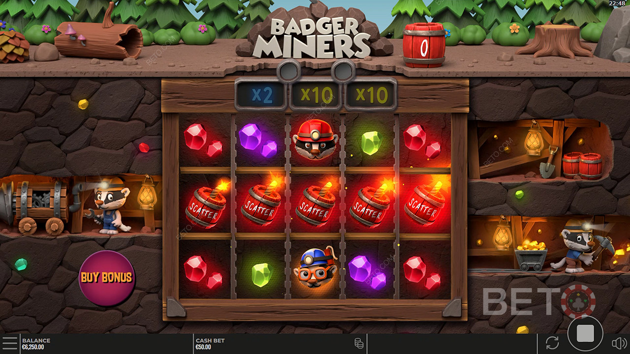 Badger Miners  Juego Gratis