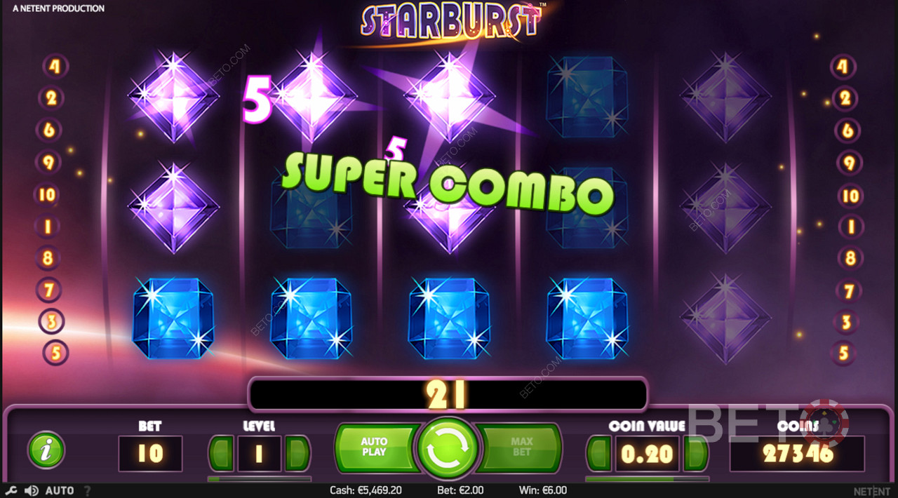 ¡Se activa la Supercombi en Starburst!