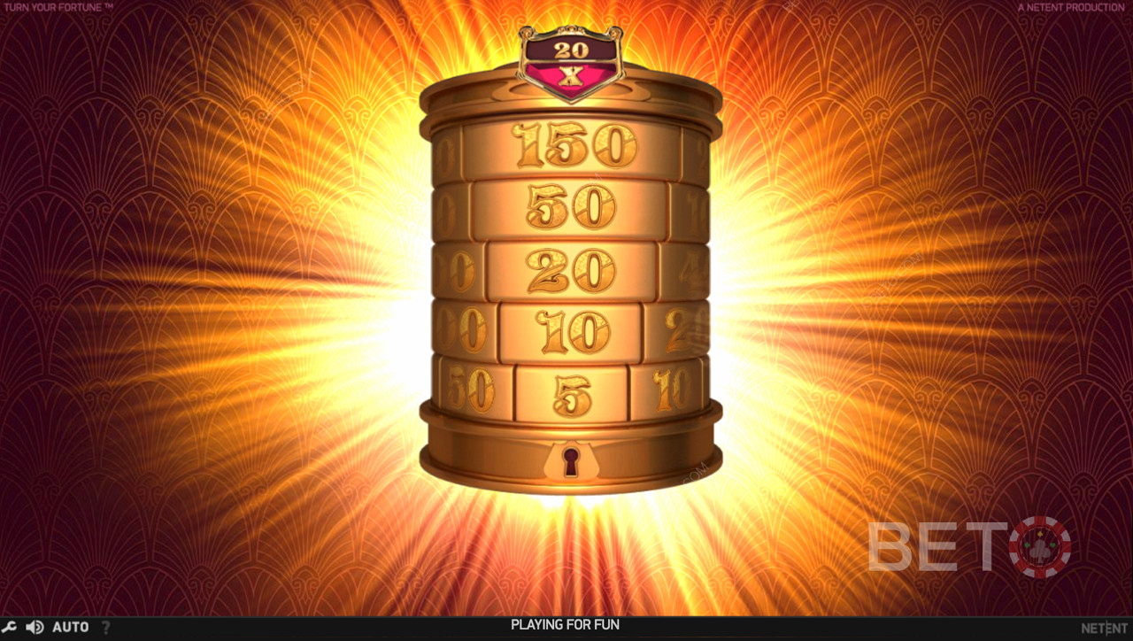 La firma Golden Win Cylinder en Turn Your Fortune