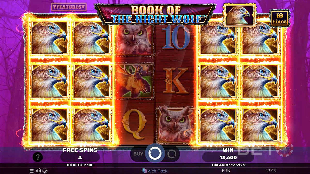 Book of the Night Wolf Juego Gratis