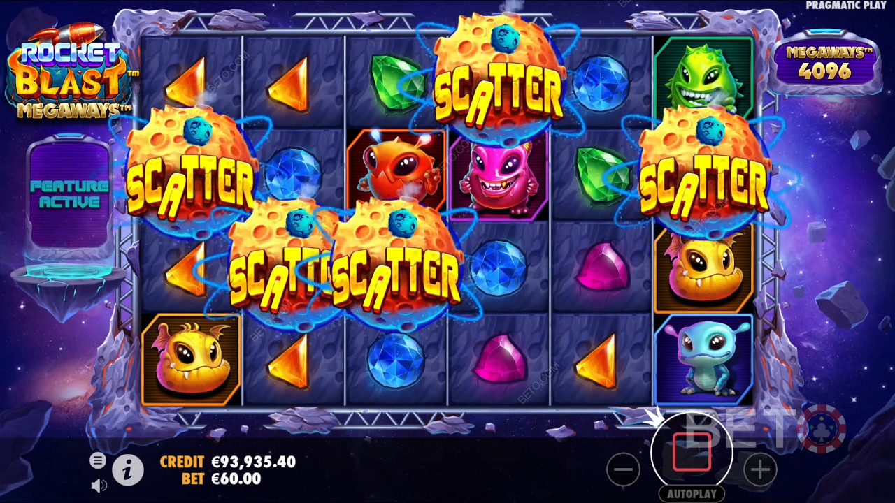 Reseña de Rocket Blast Megaways de BETO Slots