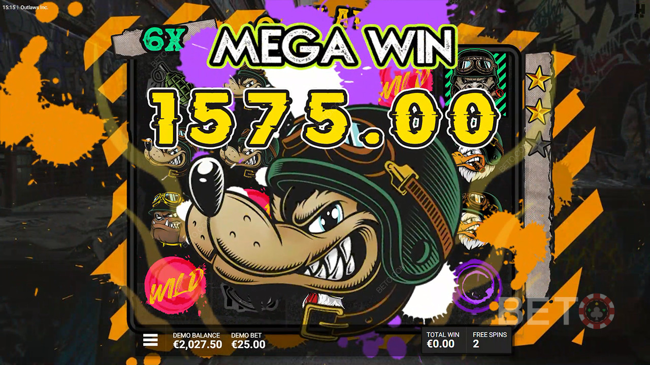 Outlaws Inc Reseña de BETO Slots