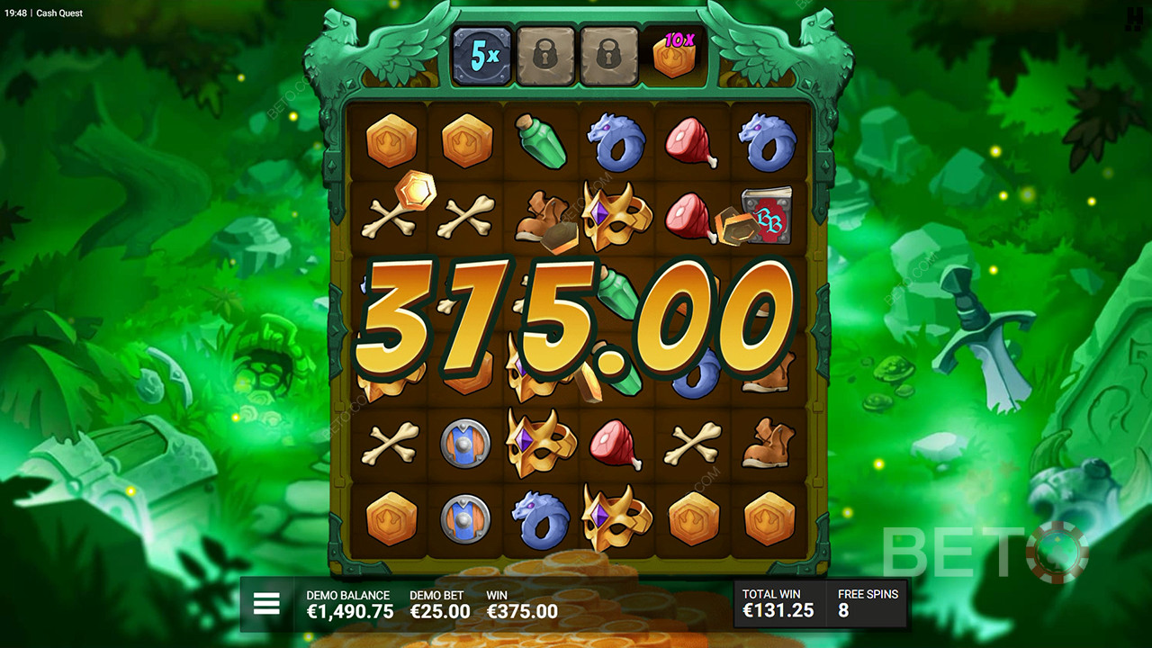 Revisión de Cash Quest por BETO Slots