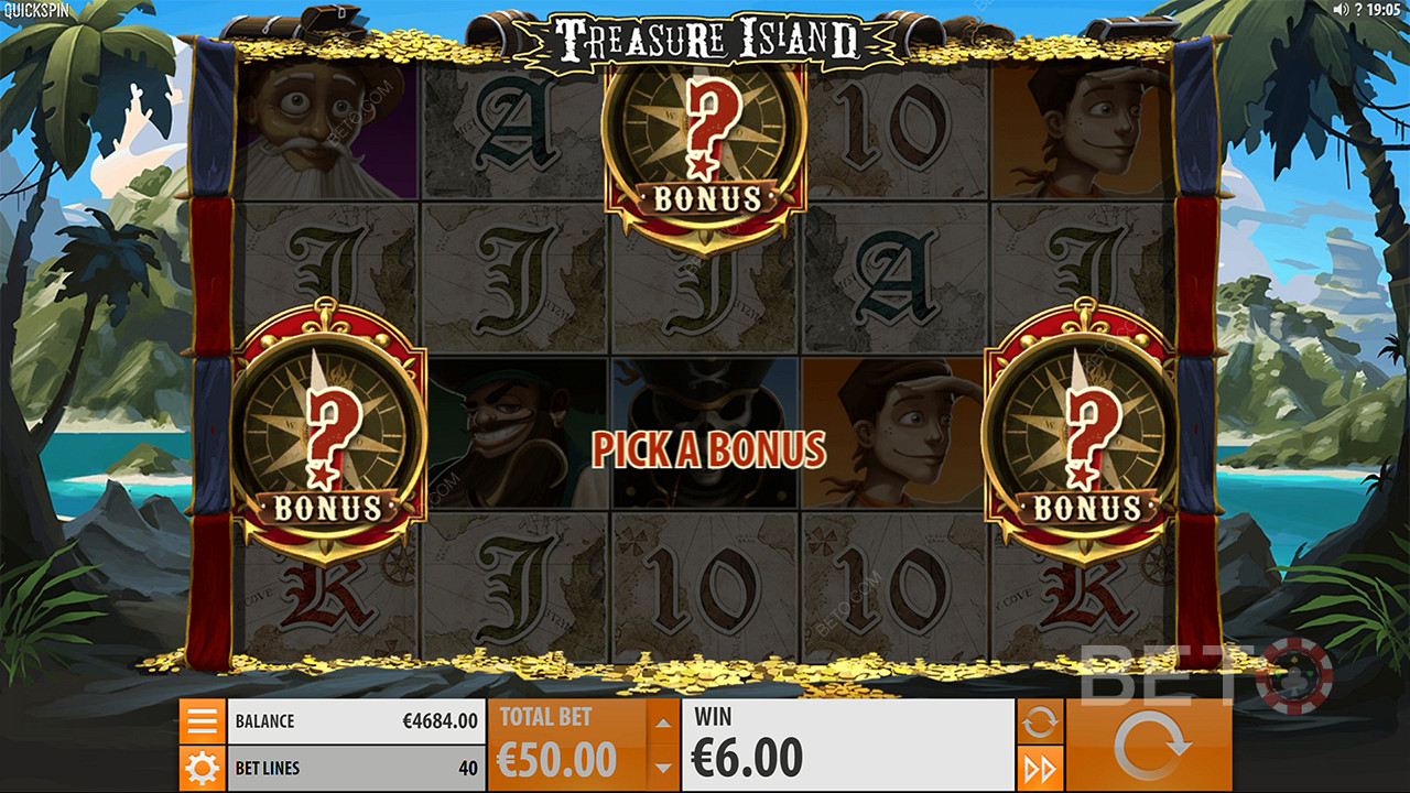 Treasure Island (Quickspin)  Juego Gratis