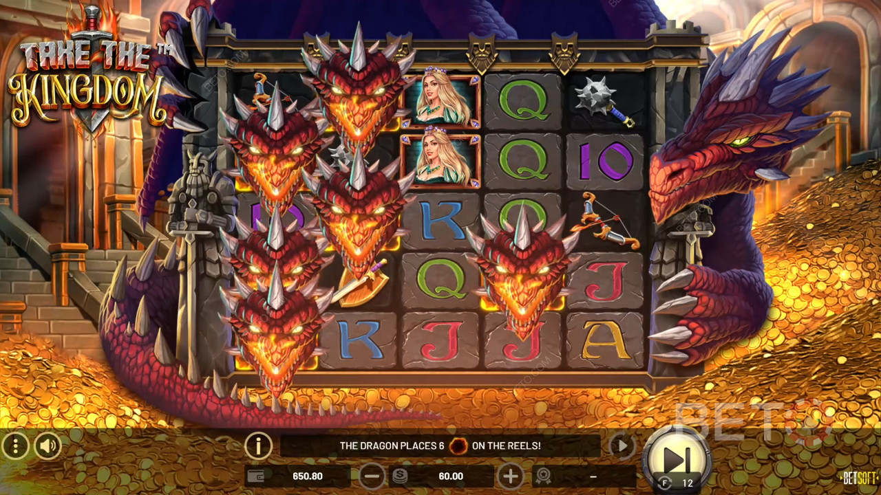 Reseña de Take The Kingdom de BETO Slots