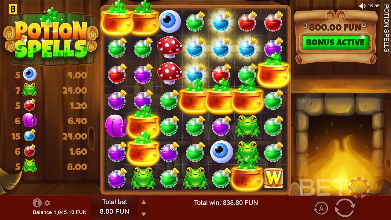 Potion Spells Juego Gratis