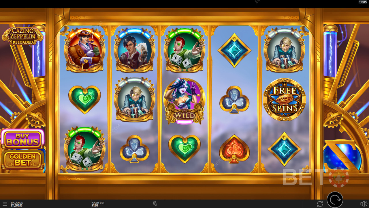 Reseña de Cazino Zeppelin Reloaded de BETO Slots