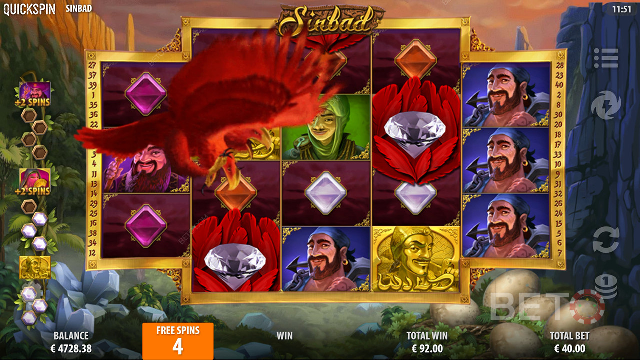 Sinbad Reseña de BETO Slots