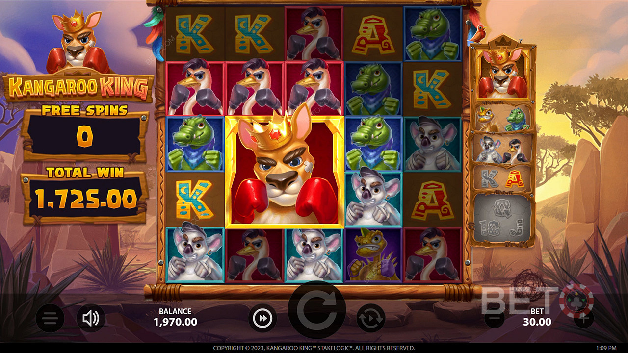 Kangaroo King  Juego Gratis