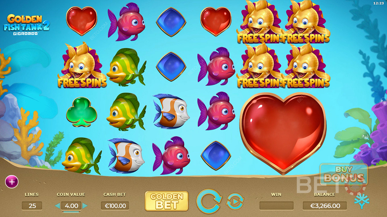 Golden Fish Tank 2 Gigablox Juego Gratis