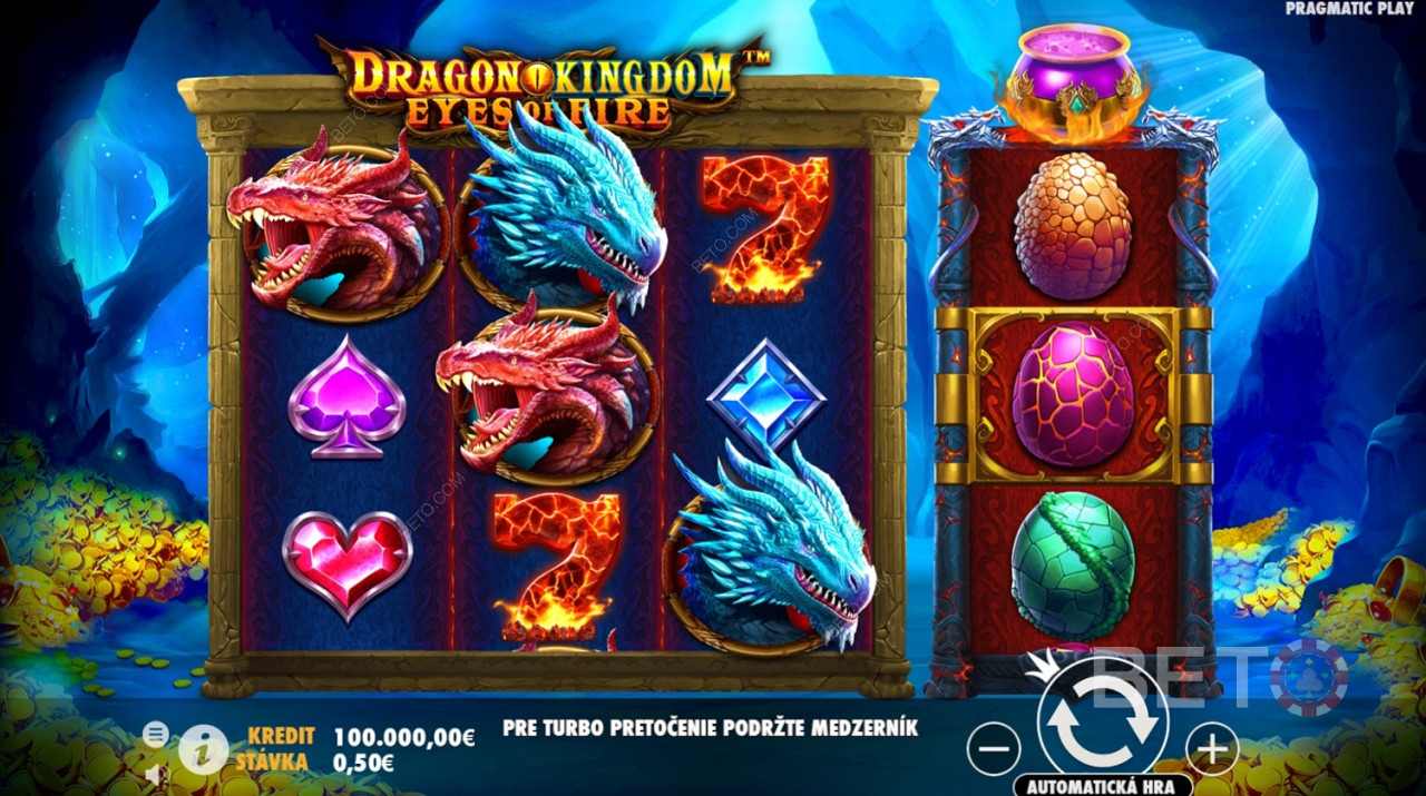 Reino del Dragón: Eyes of FIre Online Slot