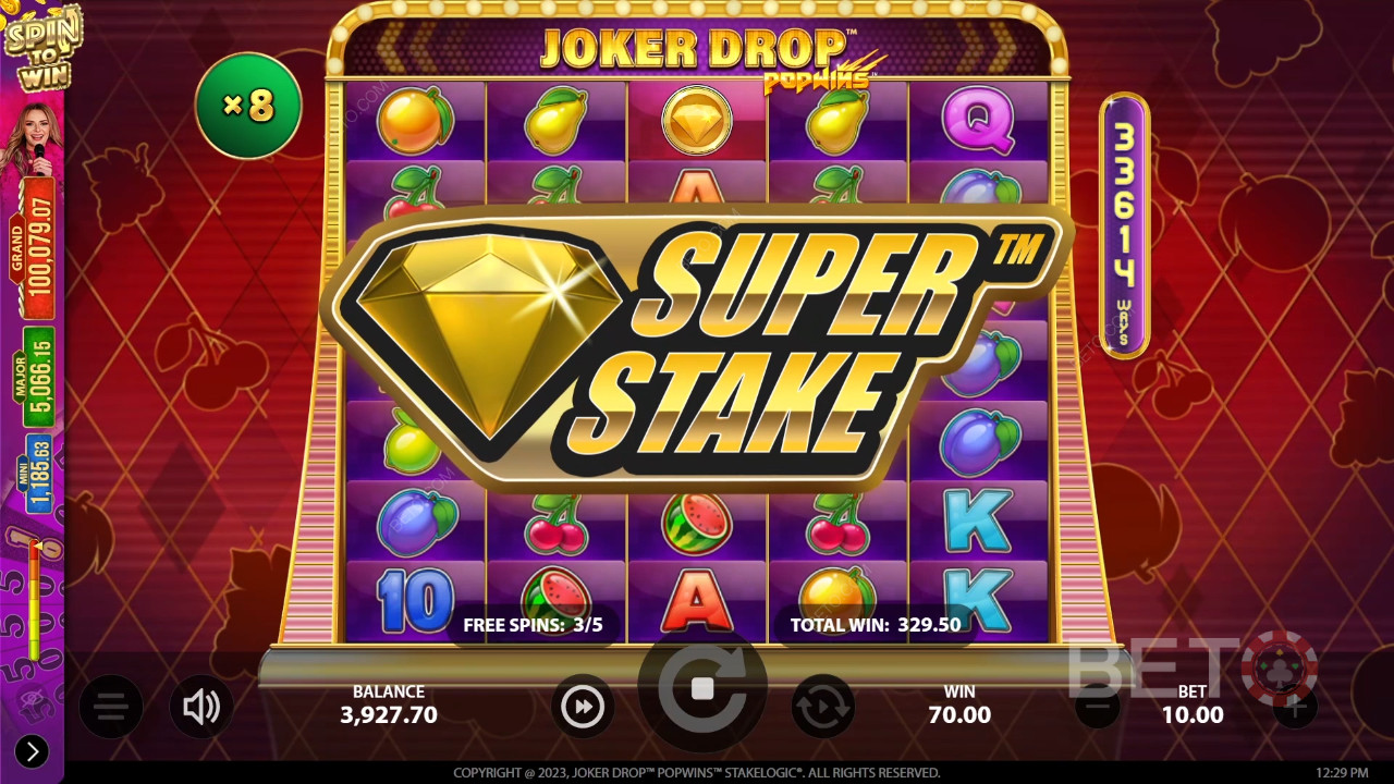 Reseña de Joker Drop de BETO Slots