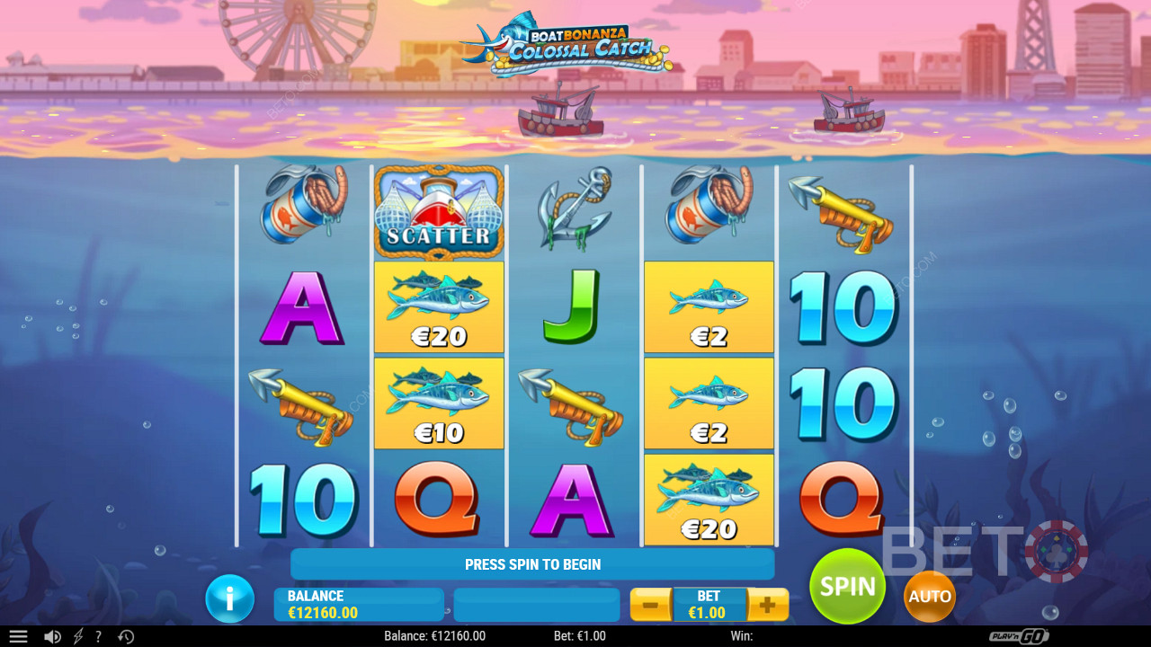 Boat Bonanza Colossal Catch  Juego Gratis