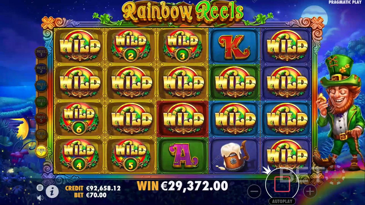 Revisión de Rainbow Reels por BETO Slots