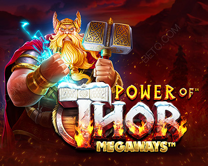 Gana dinero real en la tragaperras online Power of Thor.  Uno de los mejores juegos de tragamonedas.