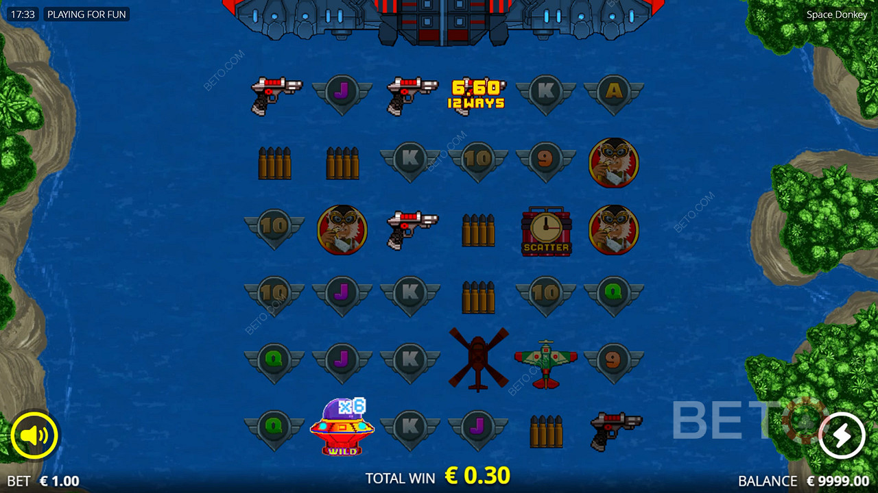 Tragaperras online Space Donkey: ¿Deberías girarla?