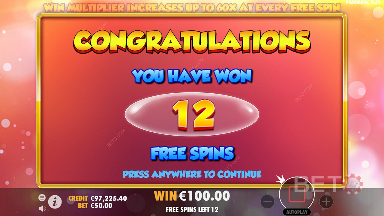 ¡Gana 60.000 veces tu apuesta en la tragaperras Extra Juicy!