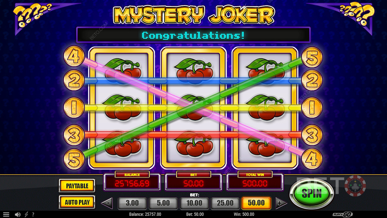 Reseña de Mystery Joker de BETO Slots