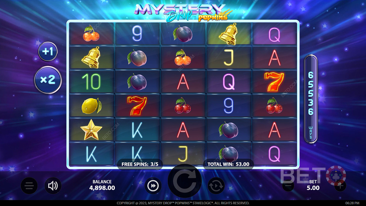 Reseña de Mystery Drop de BETO Slots