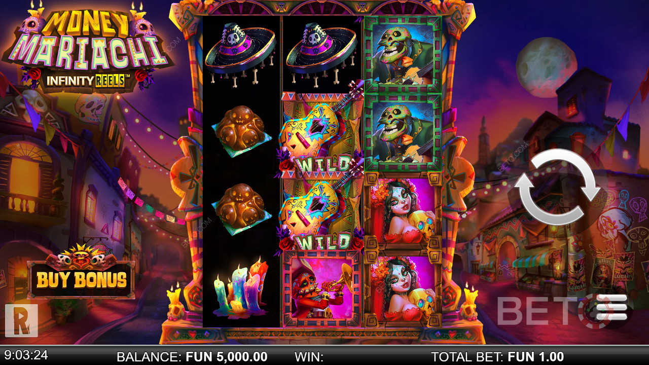 Money Mariachi Infinity Reels Juego Gratis